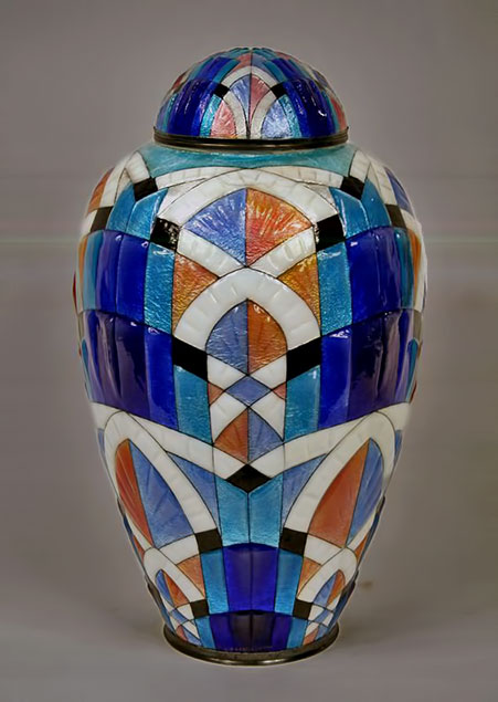 Art-Deco-vase-by-Camille-Faure-Paris-1930 Art Deco jar by Camille Faure-Paris 1930