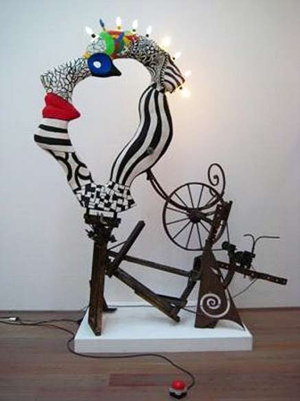 Jean-Tinguely-&-Niki-de-Saint-Phalle art-design-kitsch--Jean-Tinguely-&-Niki-de-Saint-Phalle