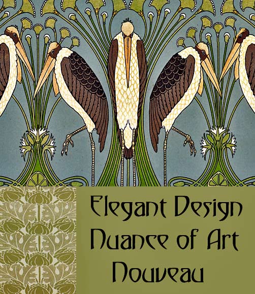 Art-Nouveau-design-nuance Art-Nouveau elegant design