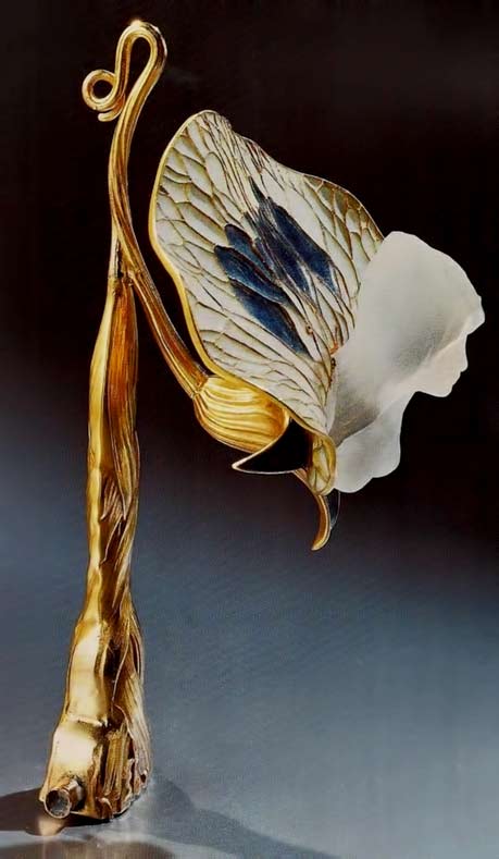 Art-Nouveau-jewelry-Lalique Art-Nouveau-~-Lalique-1899-1900-'Sweet-Pea-with-Bust-of-a-Woman'-Lorgnette-Handle-gold-enamel-cast-glass