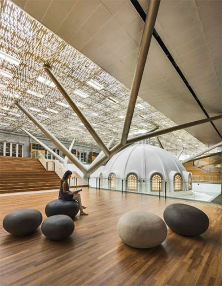 Atelier-Vierkant-pebble-furniture National Gallery Singapore Atelier Vierkant 'pebble' floor seating