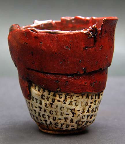 Atsushi-Nakada yunomi cup Atsushi-Nakada yunomi cup red glaze