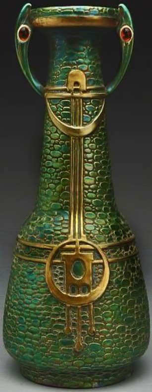 amphora-art-nouveau-vase Austrian-Art-Nouveau-Ceramic-Vase-w