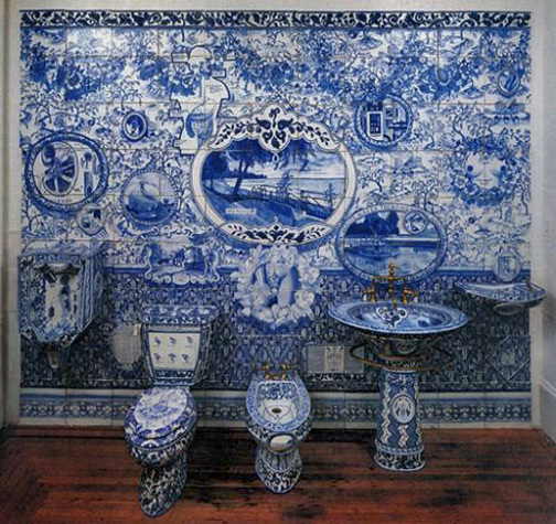 John-Michael-Kohler-Arts-Center- Bathroom at the John Michael Kohler Arts Center in Sheboygan Wisconsin