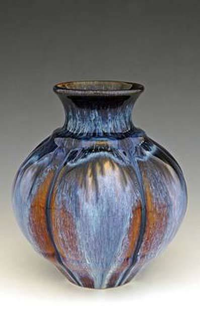 Bill-Campbell-pottery-vase Bill-Campbell-Snow-Drop-Vase