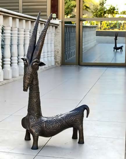 Bronze-sculpture---bronze---ram