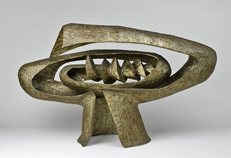 Seymour Lipton-contemporary-sculpture Brooklyn-museum--contemporary-art-earth-forge-ii----Seymour Lipton