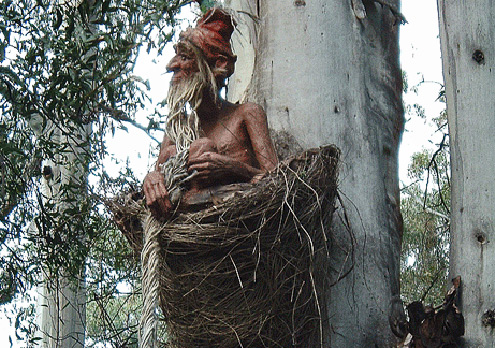 Bruno-Torfs-tree-sculpture brunos_sculptures_Gum tree elemental figure