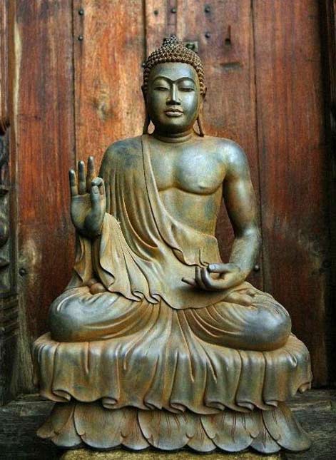 teaching-buddha-pose Seated Buddha sculpture-with-his-hand-in-the-teaching-mudra