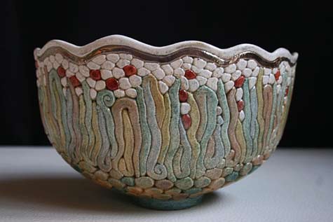 Bukran-ceramic-bowl Bukran-bowl-Hungry with wavy edge