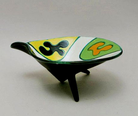 Céramique-GabrielArchangel--Saladier-Tripode Céramique-Gabriel Archangel--Saladier Tripode