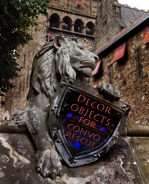 Cardiff-Castle-Lion-by-Hammerhead27,-via-Flickr-Stone lion sculpture with shield