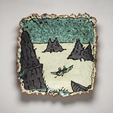 CB25-Leaving-the-Island-Cormac Boydell Cormac Boydell-ceramic-wall plaque