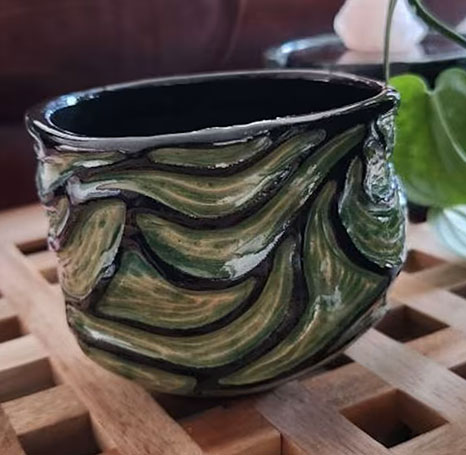 Celadon-Bakji-Tea-Bowl Celadon Bakji Tea Bowl -- Ben Gufford