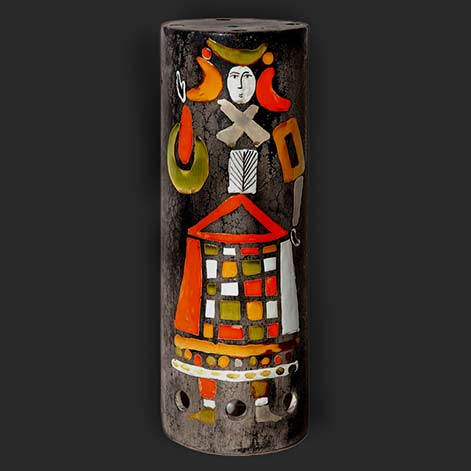 roger-capron-ceramic-art ceramic-lamp-shade-by-roger-capron-sam-kaufman