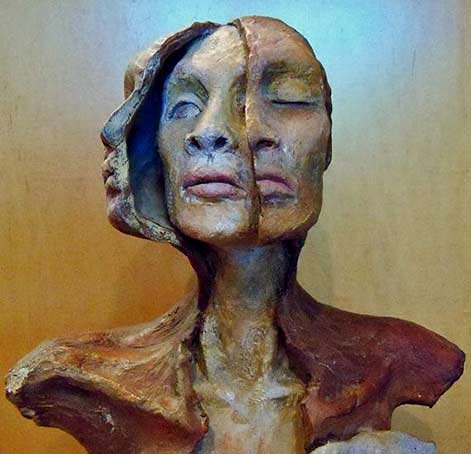 rebirth-sculpture-bust ceramic-rebirth-sculpture-by-jonislittledolls-on-etsy