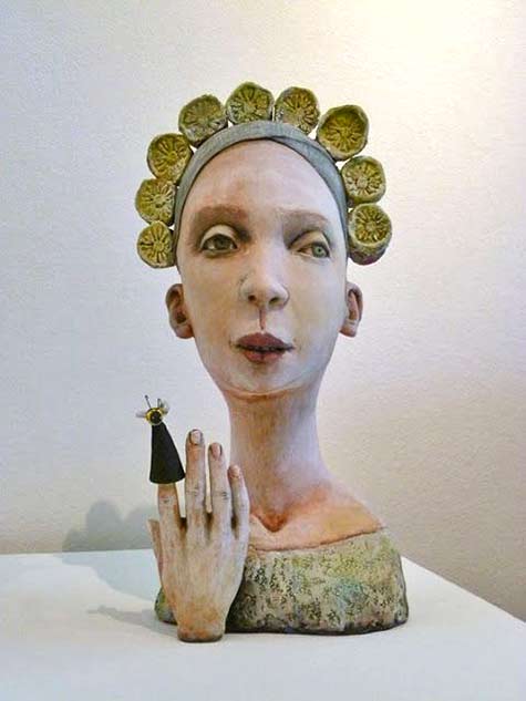 charlene-doiron-reinhart-sculpture charlene-doiron-reinhart ceramic bust