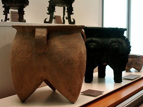 China, late Neolithic-period,-2100-1800-BC China, late Neolithic period, 2100-1800 BC-Guimet Museum - National Museum of Asian Arts