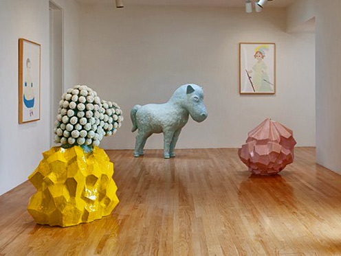 matt-wedel-ceramic-sculptures-496x373 Flower Tree, Pony, Rock - Matt Wedel