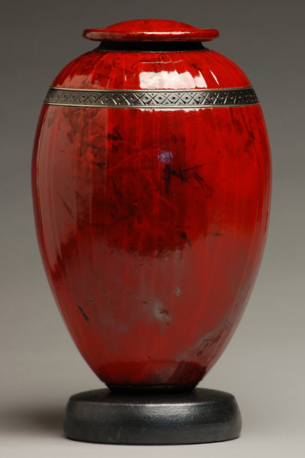 Red-Raku-Urn-elementalurns-439x659 Ceramic Classic Red Raku Urn - elementalurns