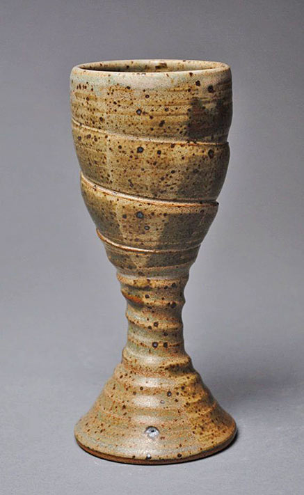 Clay-Stoneware-Goblet-Handmade-by-JohnMcCoyPottery-on-Etsy Handmade stoneware goblet by John McCoy Pottery-on-Etsy