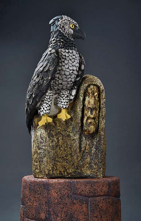 Clayton_Thiel_eagle_shamanic Clayton_Thiel_eagle sculpture