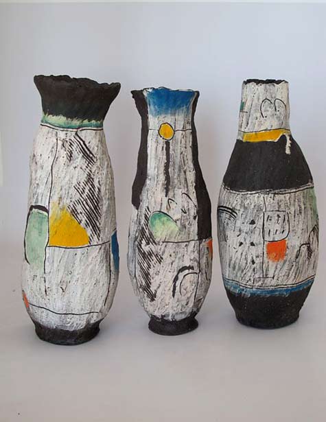 clementina-vases three clementina-vessels