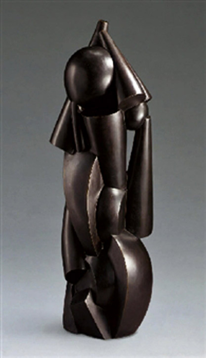 Joseph-Csaky-Cones-and-Spheres CONES-ET-SPHÈRES-Joseph-Csaky---1919---Christies