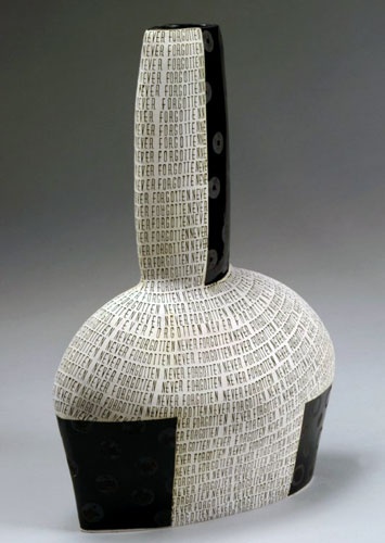 355px-500px-Connie-Norman-Never-Forgotten.jpg Connie Norman Never Forgotten contemporary ceramic bottle