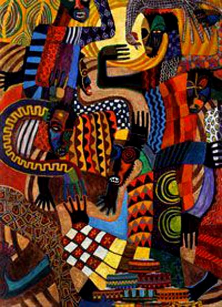 Charles-Searles-contemporary-painting contemporary-african-american-artists---Charles-Searles