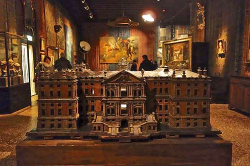 contessanally-Model-of-Villa-Pisani-in-Stra,-Sante-Benato-and-Giovanni-Gloria-from-a-drawing-by-Gerolamo-Frigimelica,-carved-and-painted-wood,-c.-1720 Model of Villa Pisani in Stra