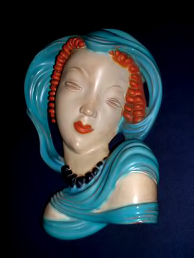 Art-Deco-Plaque-397x592 Czech-Lady-Art Deco Plaque