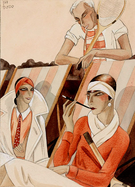 Dörte-Clara-Wolff-Dodo-- Tennis leisure - Dörte Clara Wolff