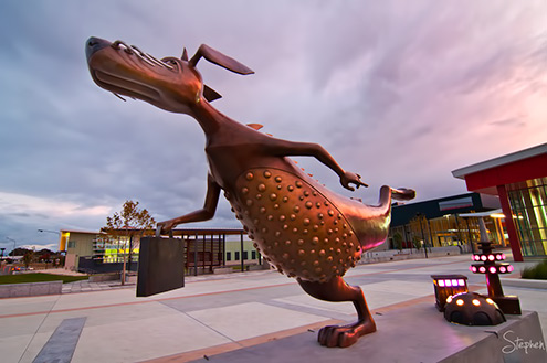 a-is-for-alexander-b-is-for-bunyip-c-is-for-canberra-Anne-Ross-495x329 Alexander Bunyip is a character from the popular 1972 children's book, The Monster that Ate Canberra by author and illustrator, Michael Salmon