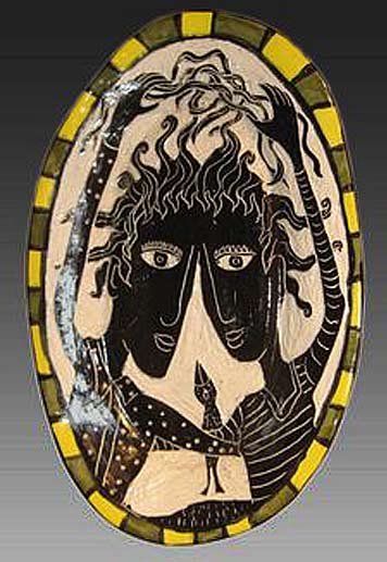 Laura-Jean-McLaughlin---Dish Ceramic plate -Laura-Jean-McLaughlin