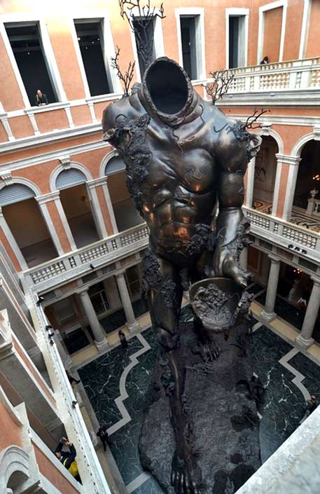 damien-hirst-treasures-from-the-wreck-unbelievable-venice-art-biennal-Headless-Diablo-with-bowl Damien Hirst-Treasures-from-the-wreck-Unbelievable-venice-art-biennal-Headless Diablo with bowl