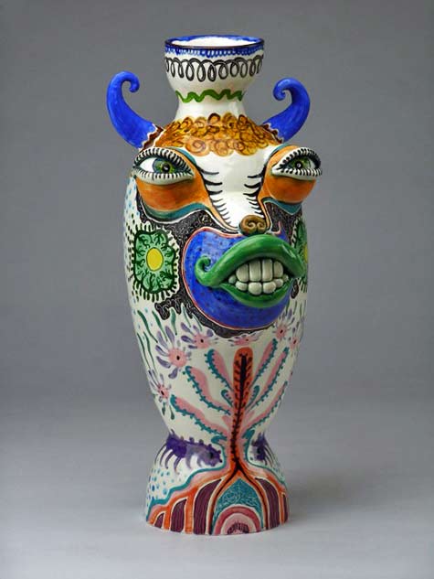 'Dandy-Tiger-Vase'-by-Jenny-Orchard-2013 'Dandy Tiger Vase' by Jenny Orchard - 2013