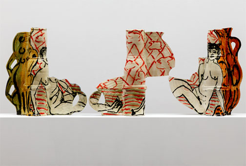 David-Kordansky-Gallery--BEtty-Woodman David-Kordansky-Gallery--BEtty-Woodman sculptured pottery