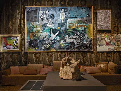 De-Kooning,-Roberto-Matta,-Mark-Tobey,-Julien-Beck-©JPGabriel De Kooning, Roberto Matta, Mark Tobey, Julien Beck ©JPGabriel