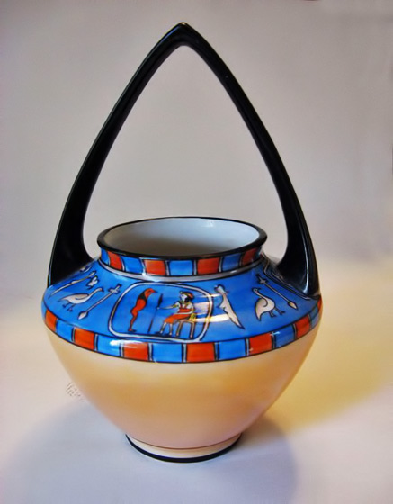 noritake-art-deco-ceramic-basket Deco-Egyptian-Revival-Noritake-China-Lusterware-Basket