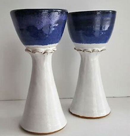 Hand-Thrown-Wine-Goblet-Chalice-Brenner-Studio-Art-Pottery Hand Thrown Wine Goblet/Chalice-Brenner Studio Art Pottery