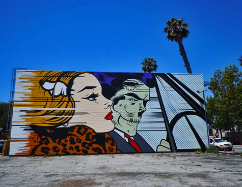 DFace-wall-mural DFace-mural-corey-helford-gallery