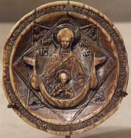 Disk-from-an-Ivory-Panagiarion Disk-from-an-Ivory-Panagiarion-with-the-Virgin-and-Child-in-the-Metropolitan-Museum-of-Art--January-2011---Flickr---Photo-Sharing-