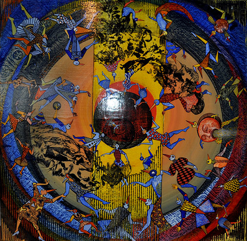 Droles-d'oiseaux-Jacques-Massard Droles-d'oiseaux-Jacques-Massard oil painting