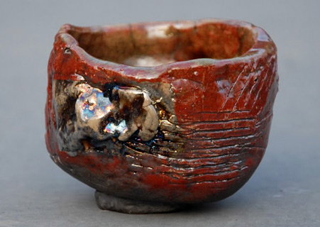 red-raku-chawan Chawan Raku - la porte du soleil workshop