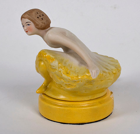 Ballerina-Perfume-Lamp-by-Fulper-Pottery-COLLETTI-GALLERY-Chicago Early 20th Century American Ballerina Perfume Lamp by Fulper Pottery COLLETTI-GALLERY-Chicago