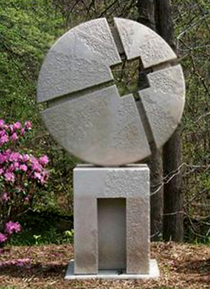 sculptor-dale-enochs-295x405 Eccentric-Mandala-Work-of-Bloomington-area-limestone-sculptor-Dale-Enochs.
