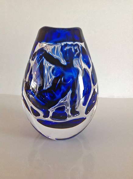 Edvin-Öhrström-Ariel-Glass-Vase,-circa-1958-OrreforsPALM-BEACH-VINTAGE Edvin Öhrström Ariel Glass Vase,-circa 1958-glass vase with blue nude lady