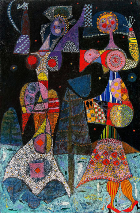 abstract-art-Edward-Maracek Edward-Maracek-Starlight-Star-Bright-1950