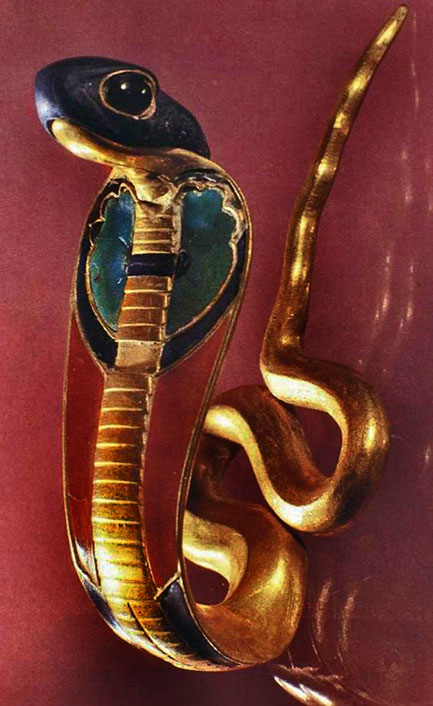 EgyptianGolden-Uraeus-of-Senusret-II,-a-symbol-of-royalty-and-divine-authority-in-ancient-Egypt. EgyptianGolden-Uraeus-of-Senusret-II,-a-symbol-of-royalty-and-divine-authority-in-ancient-Egypt.